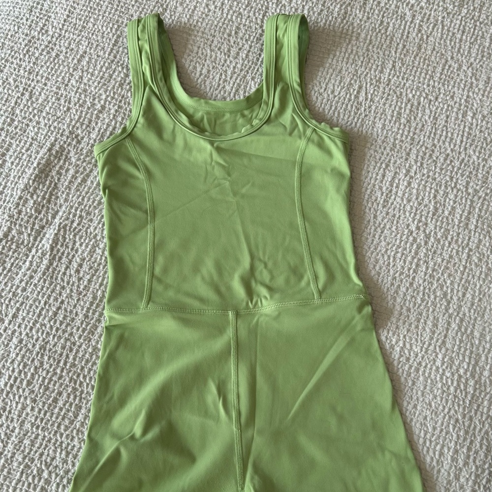 SET Active Lime Green Jumpsuit